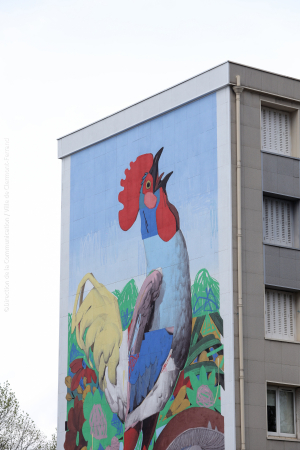 Aryz, œuvre de Street Art à Clermont-Ferrand