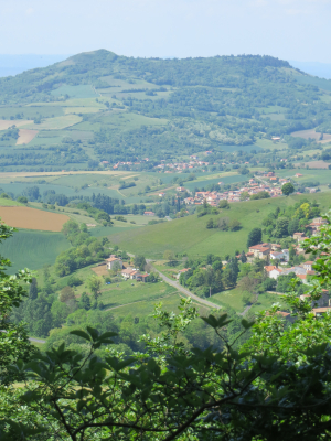 Vue sur le puy des Gardelles