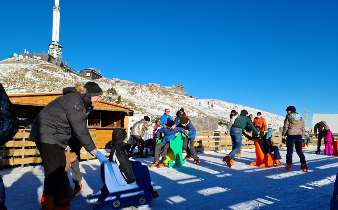 © Les Hivernales au puy de Dôme