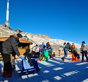 Les Hivernales au puy de Dôme