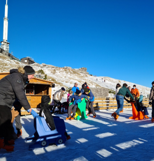 Les Hivernales au puy de Dôme