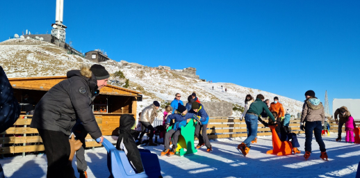 Les Hivernales au puy de Dôme