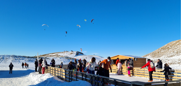 Les Hivernales au puy de Dôme