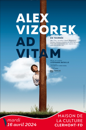 Alex Vizorek - Ad Vitam | Maison de la Culture