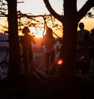 Le puy de l'Enfer, une balade au crépuscule au milieu des volcans