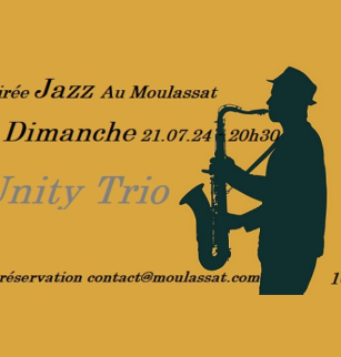 Soirée Jazz avec Unity Trio | Le Moulassat