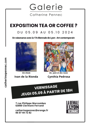 Exposition Tea or Coffee  |  Galerie Catherine Pennec