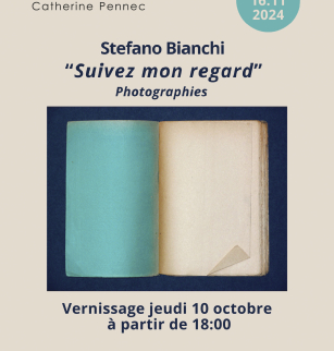 'Suivez mon regard' avec Stefano Bianchi | Galerie Catherine-Pennec