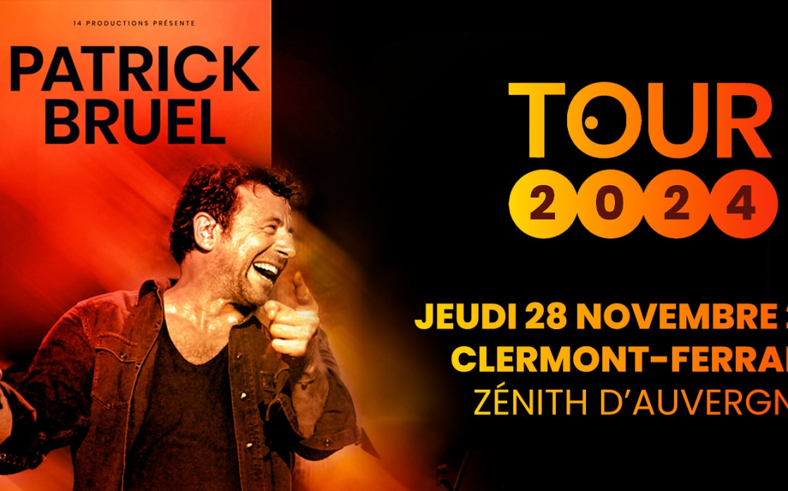 © Patrick Bruel en concert | Zénith d'Auvergne