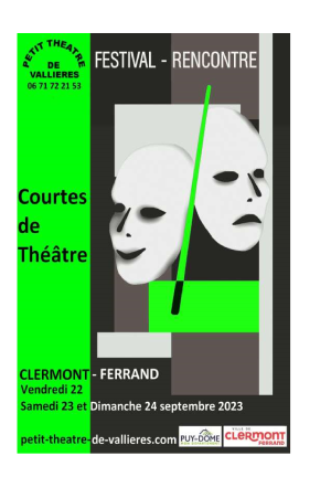 20ème Festival ‘‘Courtes de Théâtre’’ | Le Petit Théâtre de Vallières