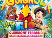 Guignol Rhône Alpes et Rio le majestueux perroquet