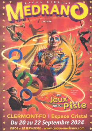 Les Jeux de la Piste : Cirque Medrano | espace Cristal à Clermont-Ferrand