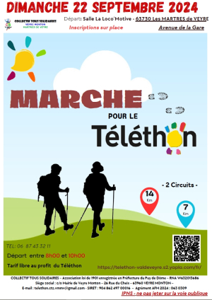 Marche pour le Téléthon