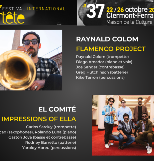 Raynald Colom Flamenco Project avec Diego Amador ! + El Comité | Jazz en Tête