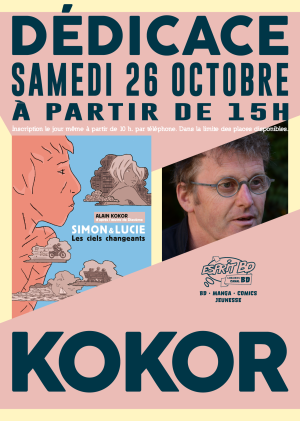 Dédicace avec Alain Kokor | Librairie Esprit BD