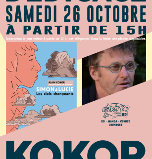 Dédicace avec Alain Kokor | Librairie Esprit BD