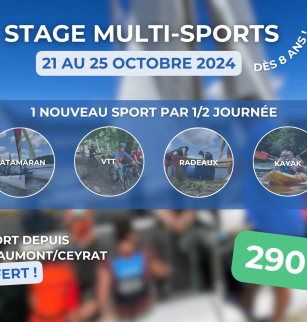 Stage multi-sports de l'Ecole de voile