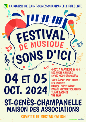 Festival de musique : Sons d'Ici | Saint-Genès-Champanelle