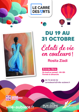 Exposition : Éclats de vie en couleurs | Le carré des arts