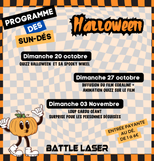 Programme Halloween | Battle Laser