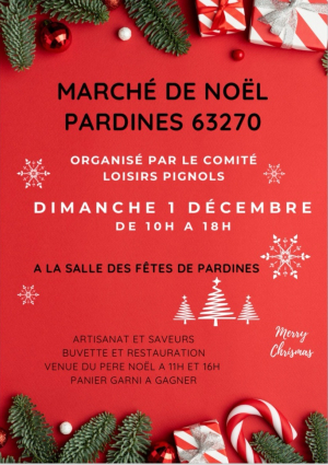 Marché de Noel Pardines