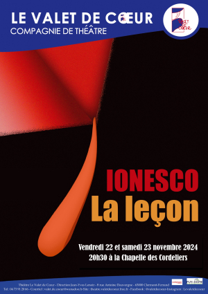 La leçon d'Eugène Ionesco