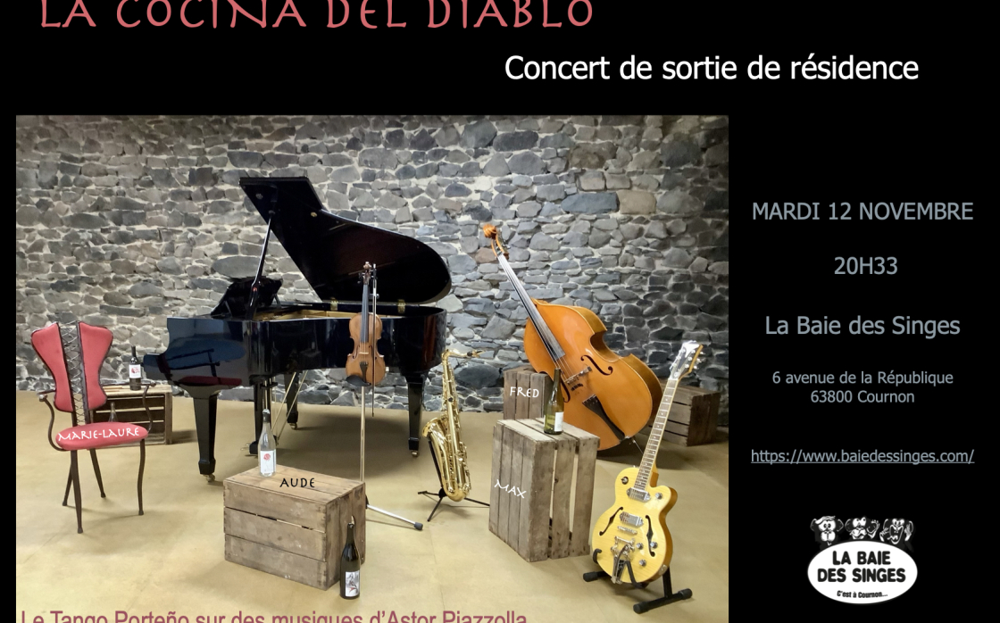 © Concert : La Cocina Del Diablo | La Baie des singes