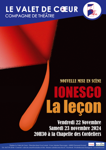 © 'La Leçon' d'Eugène Ionesco