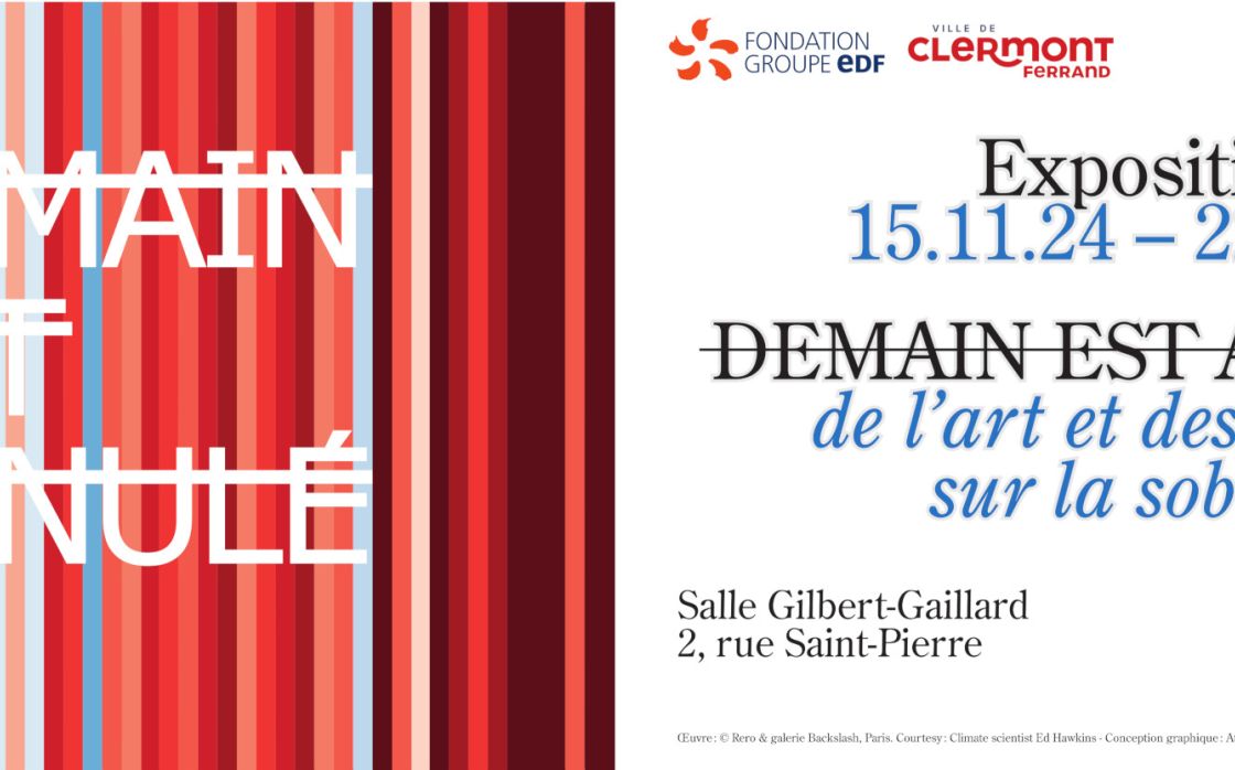 © Exposition 'Demain est annulé... de l'art et des regards sur la sobriété' | Salle Gilbert-Gaillard