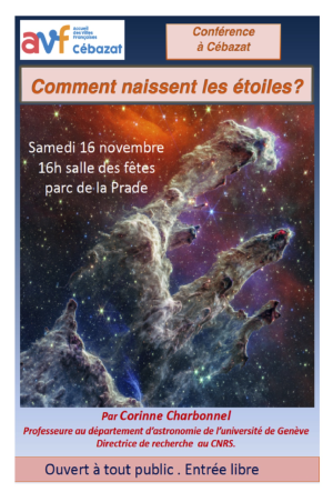 Comment naissent les étoiles?