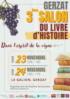 Salon du livre | Salon du Livre d’Histoire de Gerzat