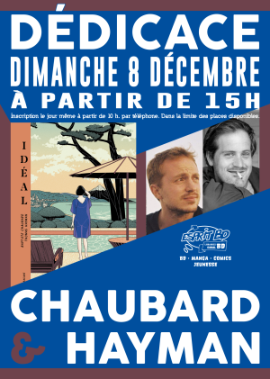 Dédicace avec Baptiste Chaubard et Thomas Hayman | Librairie Esprit BD