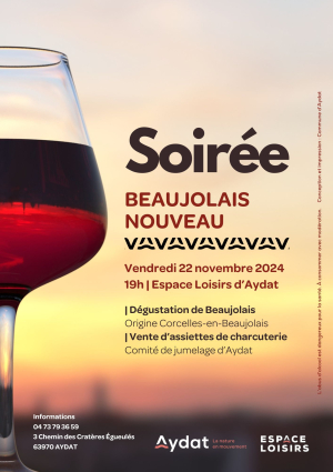 Soirée Beaujolais nouveau