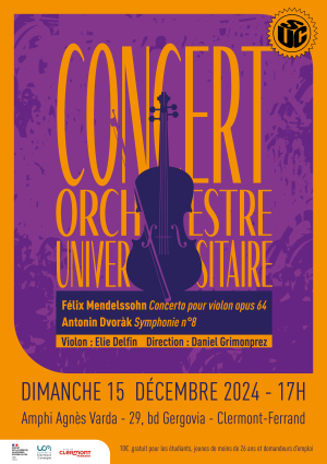 Concert Orchestre Universitaire