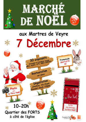 Marché de Noël | Les Martres-de-Veyre