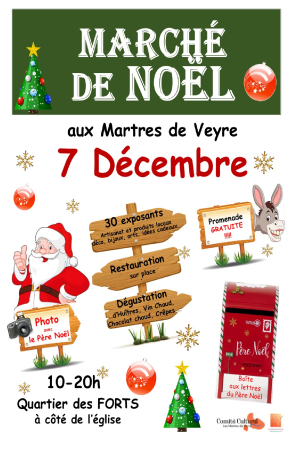 Marché de Noël | Les Martres-de-Veyre