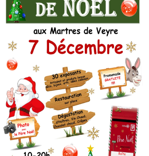 Marché de Noël | Les Martres-de-Veyre