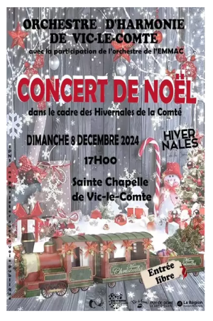 Concert de Noël : Orchestre d'Harmonie | Vic-le-Comte