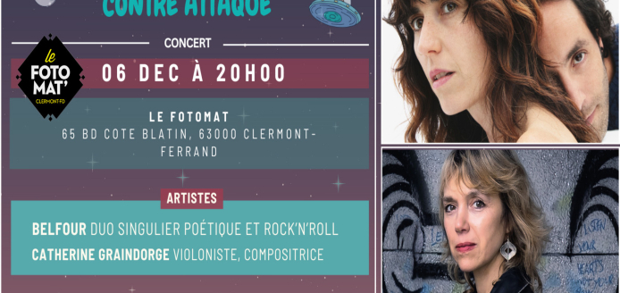 Concerts : Belfour & Catherine Graindorge | Fotomat / Festival  Road movie (5ème édition 'Art & Société')