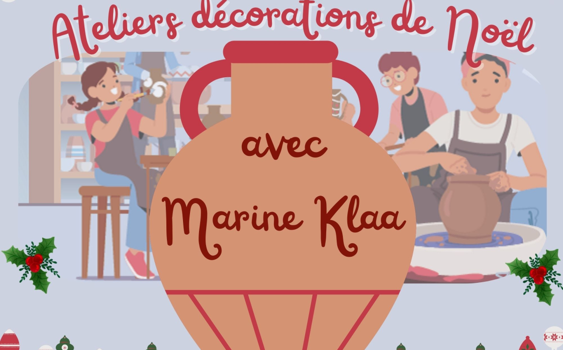 © Ateliers décorations de Noël avec Marine Klaa