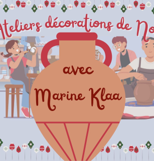 Ateliers décorations de Noël avec Marine Klaa