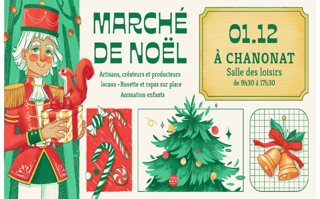 © 6ème marché de Noël | Chanonat