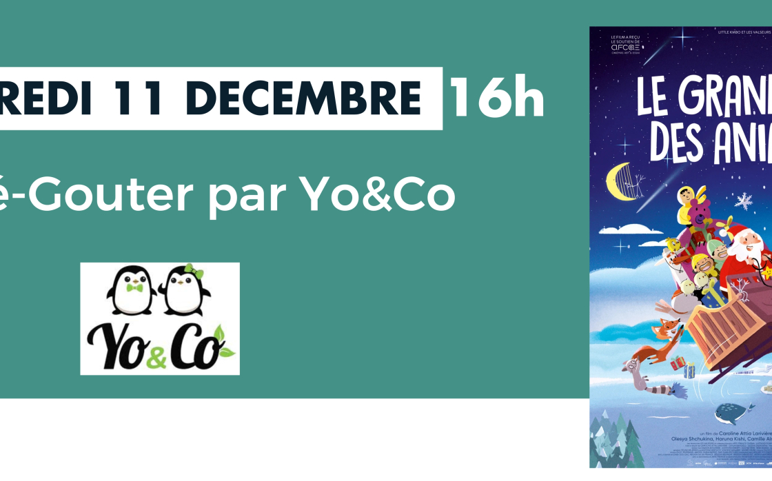 © Ciné-Goûter : Le Grand Noël des animaux | Cinéma CGR Les Ambiances