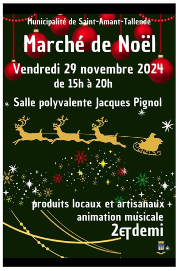 © Marché de Noël | Saint-Amant-Tallende