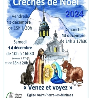 Les journées des crèches de Noël 2024