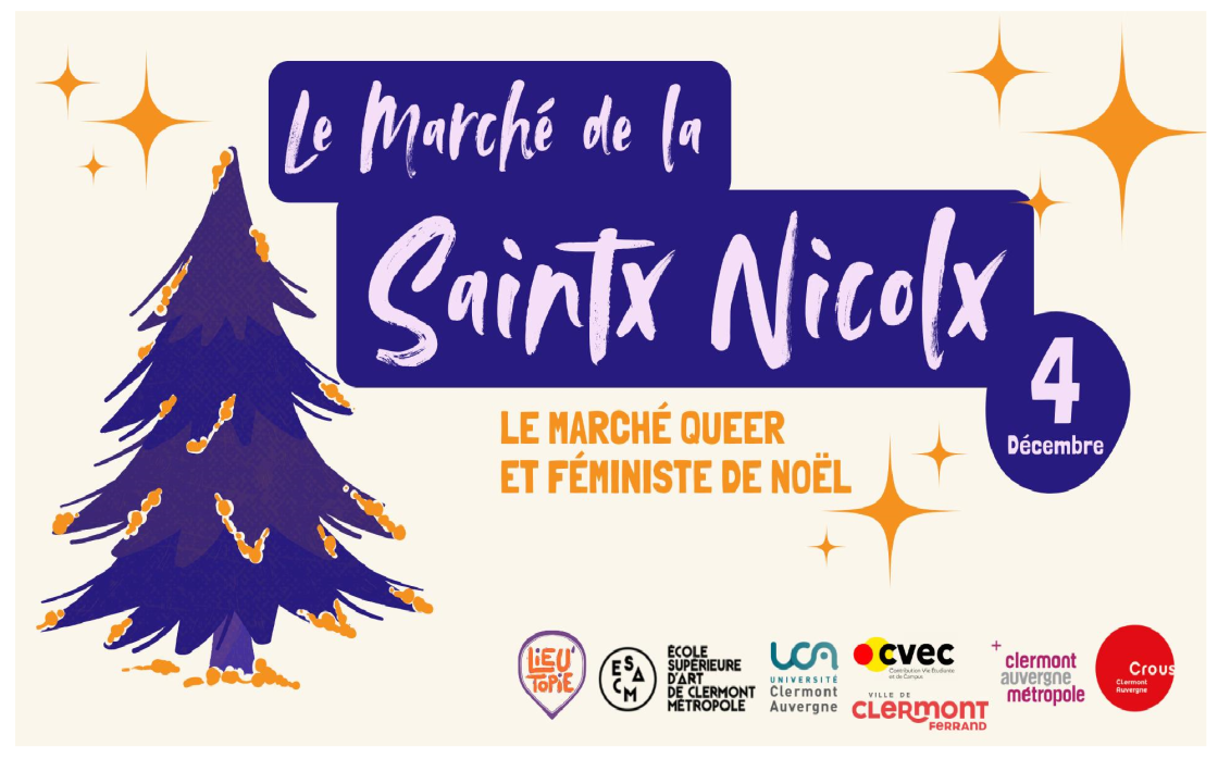 © Saintx Nicolx : marché queer et féministe | LieU'topie