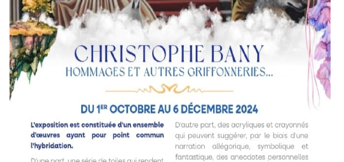 Hommages et autres griffonneries : Christophe Bany