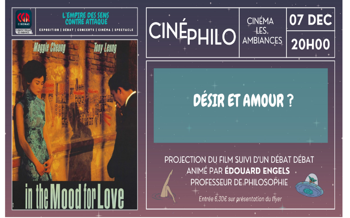 © Ciné-philo : In the mood for Love