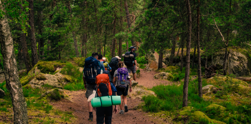 Randonnée et Bivouac en Auvergne accompagnée 4 jours