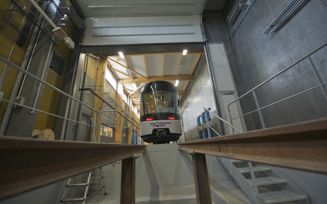 © Visites guidées du centre de maintenance du Panoramique des Dômes - Journées Européennes du patrimoine